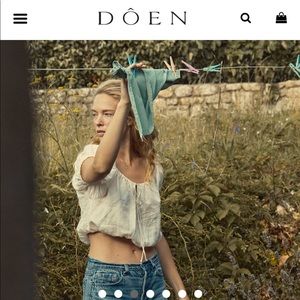 New without tags Doen hera top size small